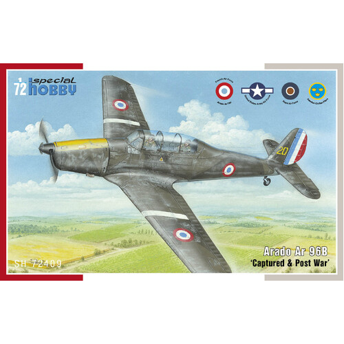 Special Hobby - 1/72 Arado Ar 96B 'Captured&Post War' Plastic Model Kit