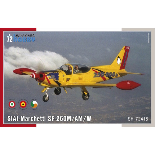 Special Hobby - 1/72 SIAI-Marchetti SF-260M/AM/W Plastic Model Kit