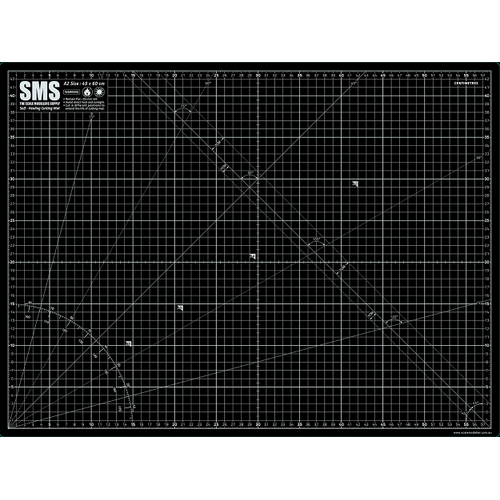 SMS - Cutting Mat - A2 (Black) - CMAT03