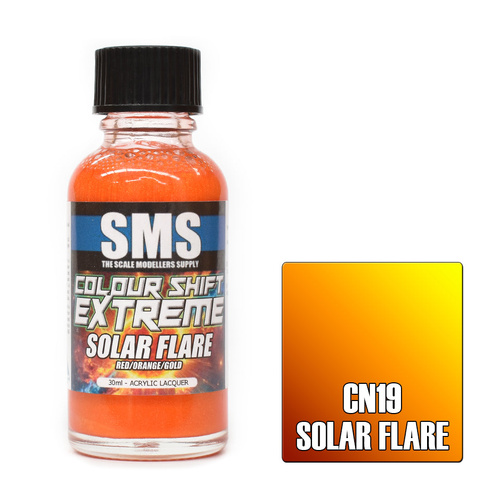 SMS - Colour Shift Extreme SOLAR FLARE (RED/ORANGE/GOLD) 30ml