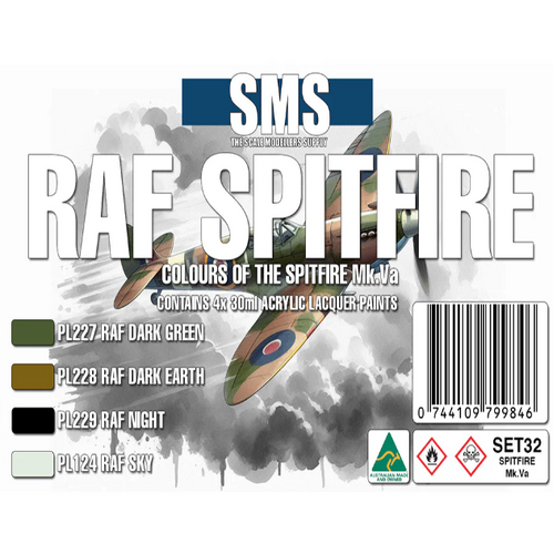 SMS - RAF Spitfire Mk.Va Colour Set