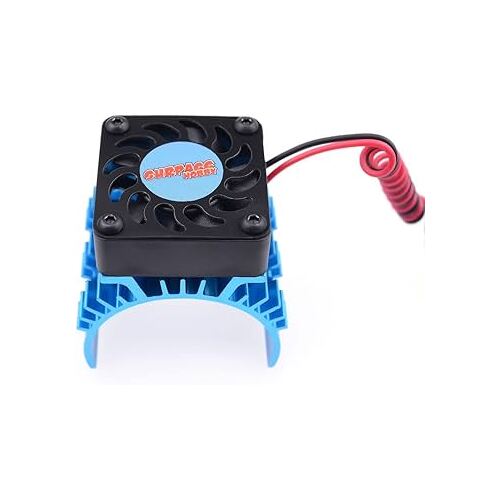 Surpass Cooling fan 5-8.45V for 1/10 motor Blue