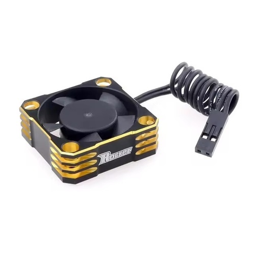 Surpass Hobby Rocket Aluminium cooling fans 30x30mm 28000RPM @5.8V-8.4V Black & Gold