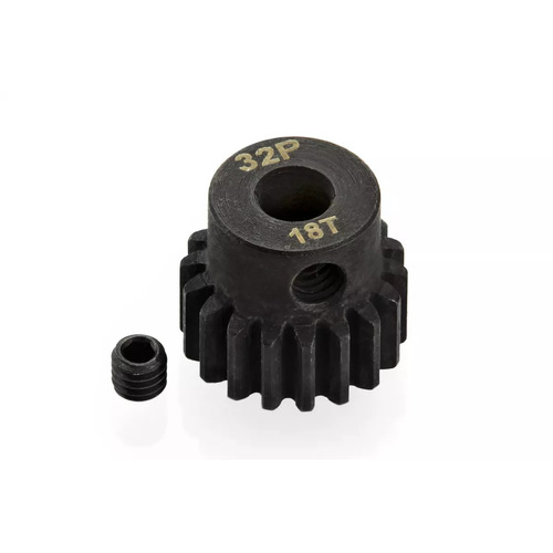 Surpass 18T 32DP pinion gear alloy steel 5.0mm bore For 1/8 cars