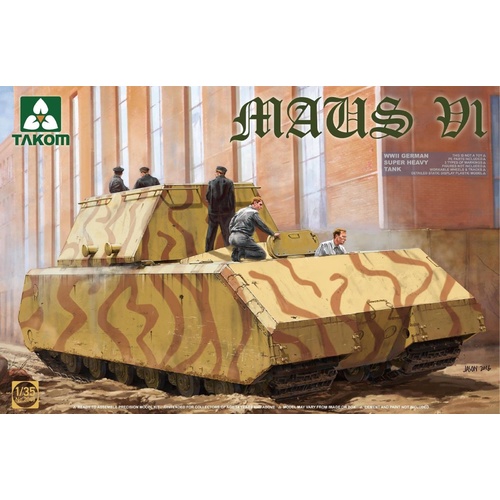 Takom - 1/35 Ww2 German S/H Tank Maus Vi