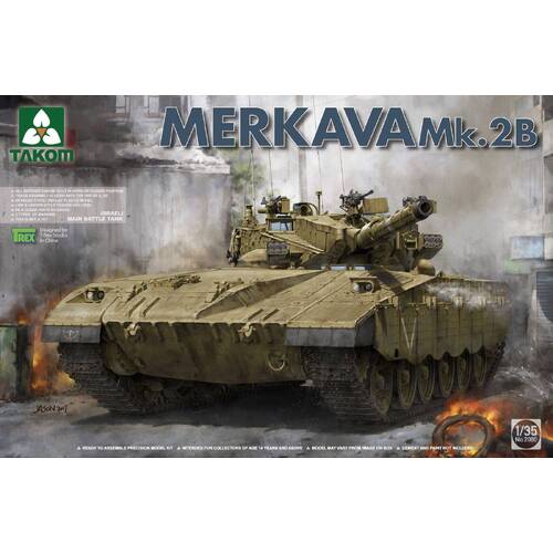 Takom - 1/35 Israeli main battle tank Merkava mk.2b Plastic Model Kit