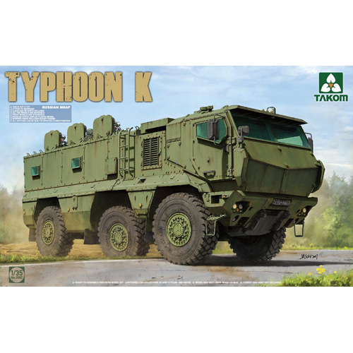 Takom - 1/35 Russian MRAP Typhoon-K Plastic Model Kit