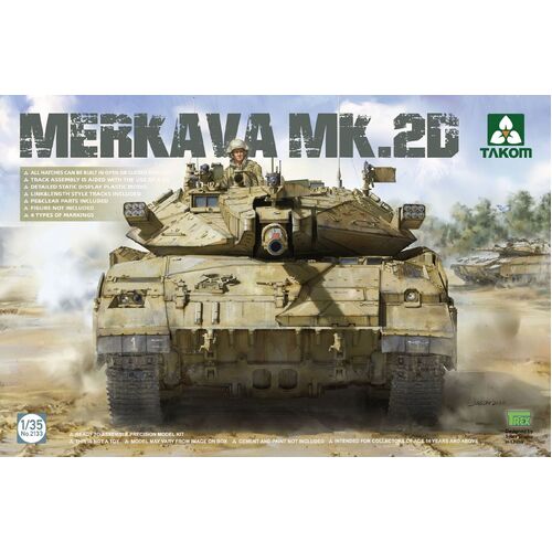 Takom - 1/35 Merkava MK.2D Plastic Model Kit