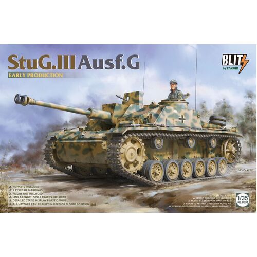 Takom - 1/35 StuG.III Ausf.G early production Plastic Model Kit