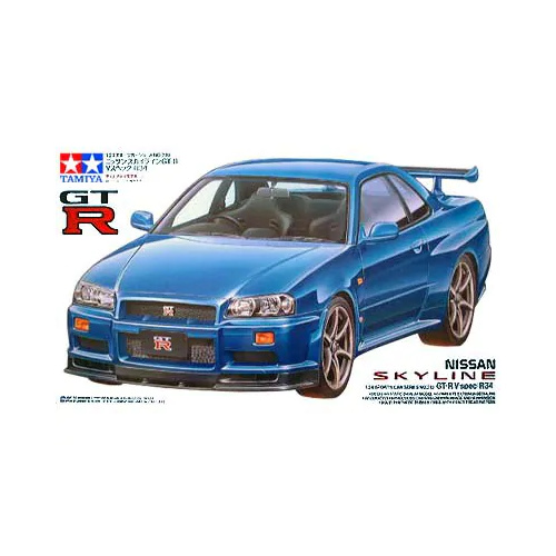 Tamiya - 1/24 Nissan Skyline GT-R V Spec (R34)