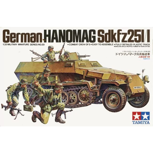 Tamiya - 1/35 Hanomag Sdkfz 251/1 35020