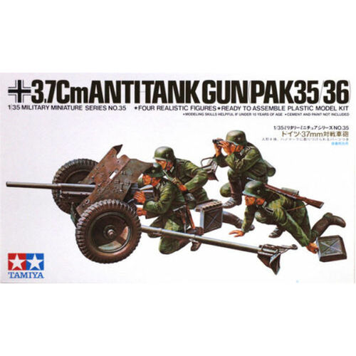 Tamiya - 1/35 German 7.5cm Anti-Tank Gun (PaK 35/36)