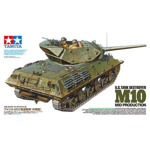 Tamiya - 1/35 U.S. Tank Destroyer M10