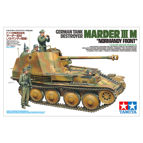 Tamiya - 1/35 German Tank Destroyer Marder III M "Normandy Front"