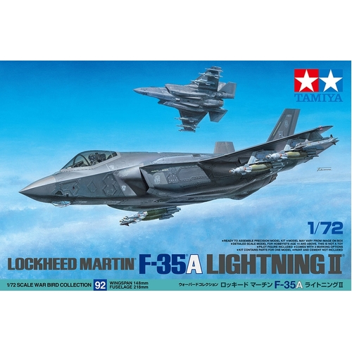 Tamiya - 1/72 Lockheed Martin F-35A kit