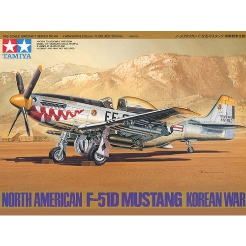 Tamia - 1/48 F-51D Mustang Korean War