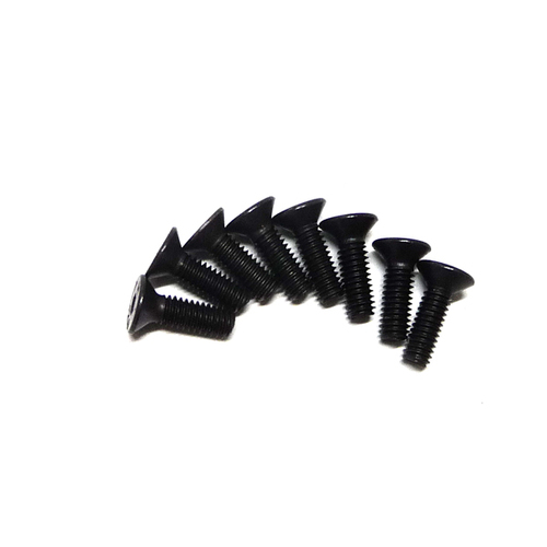 Team C M2.5 x 8mm Flat Head Hex Screw