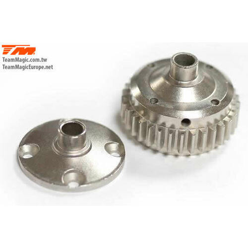 E6 center differential steel case