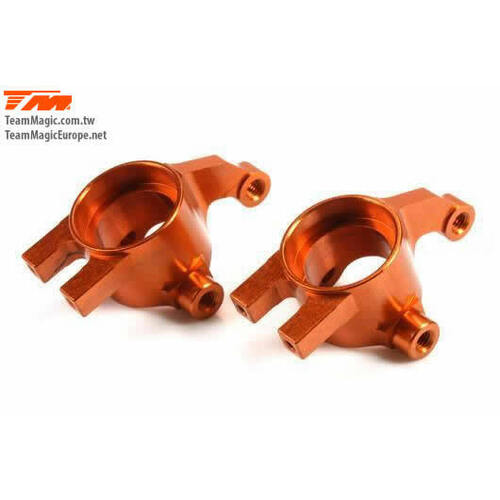 MF Alloy Steering Block orange E4D