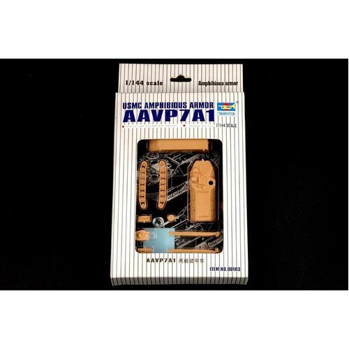 Trumpeter 1/144 AAVP7A1 Amphibious armor Plastic Model Kit [00103]