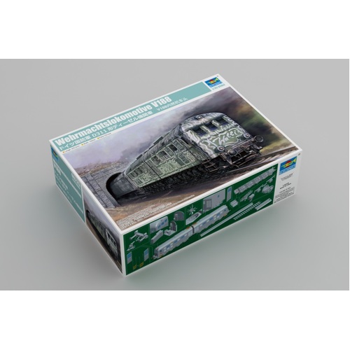 Trumpeter 1/35 Wehrmachtslokomotive V188 Plastic Model Kit [00225]