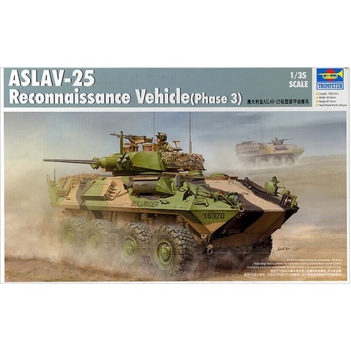 Trumpeter 1/35 ASLAV-25(Reconnaissance) Plastic Model Kit [00392]