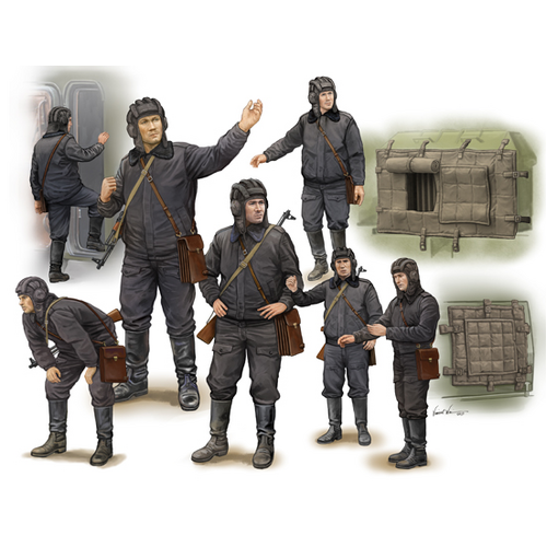 Trumpeter 1/35 Soviet Soldier – Scud B Crew