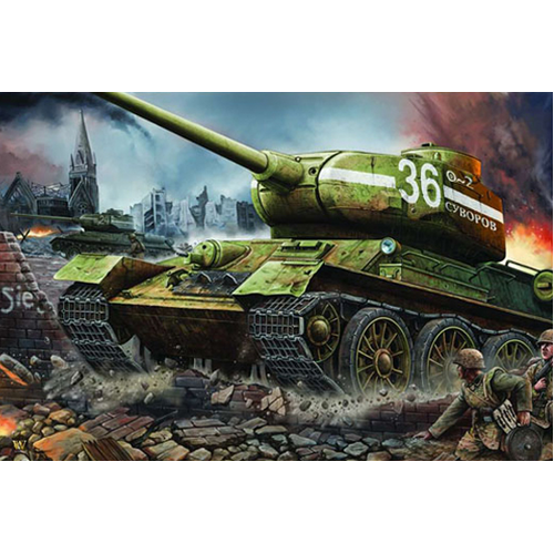 Trumpeter 1/16 T-34/85 model 1944 Fty.183 Plastic Model Kit [00902]