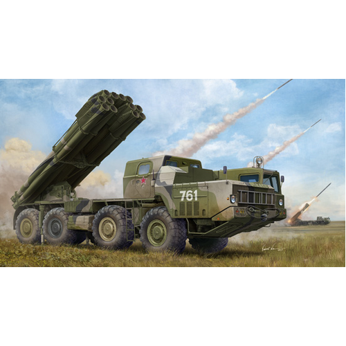 Trumpeter 1/35 Russian 9A52-2 Smerch-M multiple rocket launcher of RSZO 9k58 Smerch MRLS