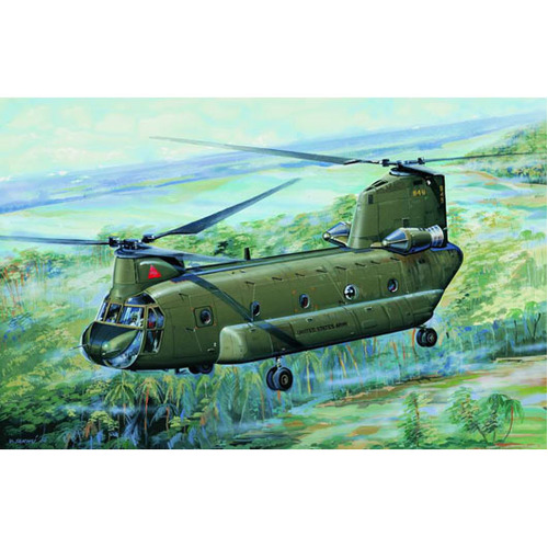 Trumpeter 1/72 CH-47A Chinook medium-lift helicopter