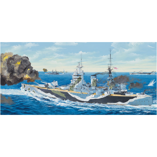 Trumpeter 1/200 HMS Nelson 1944 Plastic Model Kit [03708]