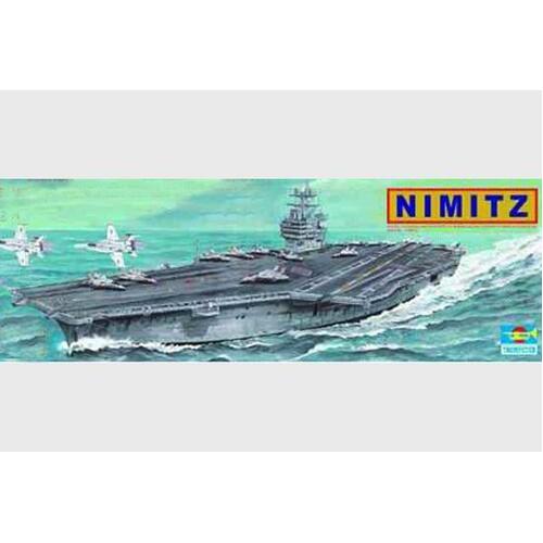 Trumpeter 1/500 Aircraft carrier - U.S.CVN68 Nimitz Plastic Model Kit [05201]