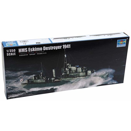 Trumpeter 1/350 HMS Eskimo Destroyer 1941 *Aus Decals* Plastic Model Kit [05331]