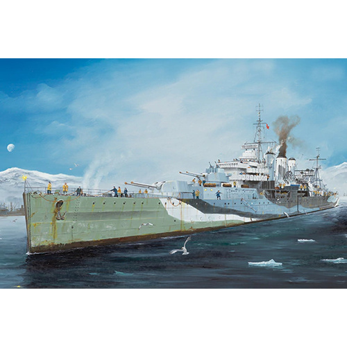 Trumpeter 1/350 HMS Kent Plastic Model Kit