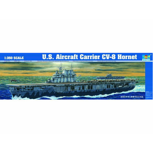 Trumpeter 1/350 U.S. CV-8 Hornet Plastic Model Kit [05601]