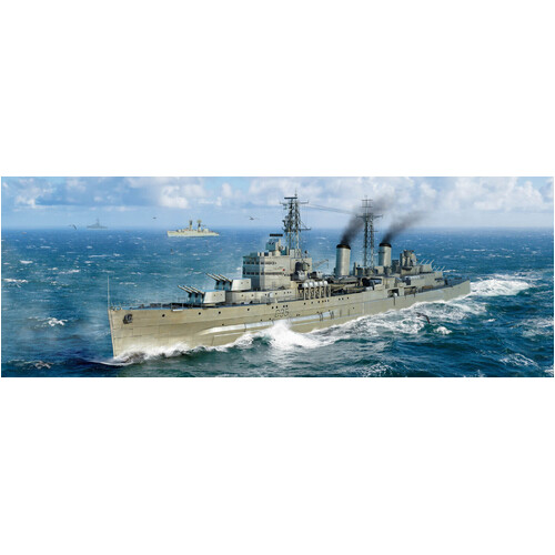 Trumpeter 1/700 HMS Belfast 1959 Plastic Model Kit