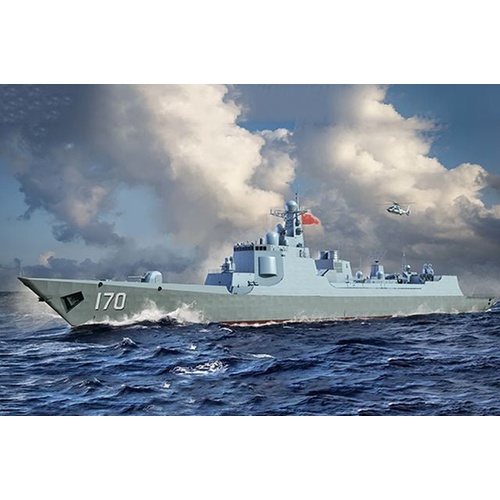 Trumpeter 1/700 PLA Navy Type 052C Destroyer Plastic Model Kit