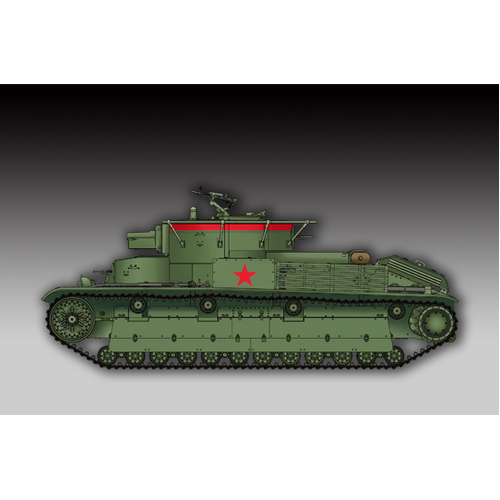 Trumpeter 1/72 Soviet T-28 Medium Tank (Welded)