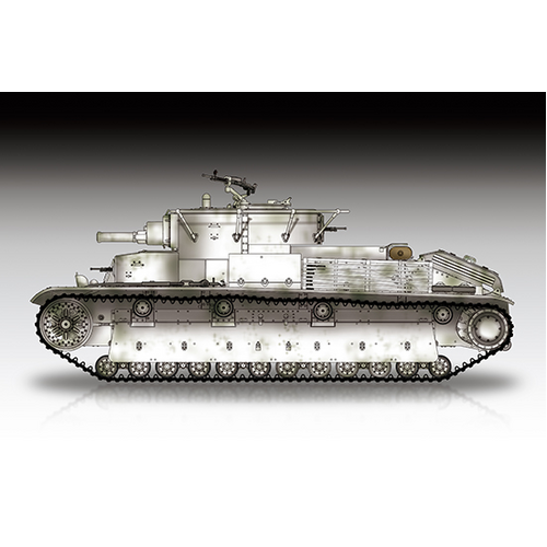 Trumpeter 1/72 Soviet T-28 Medium Tank (Riveted) Plastic Model Kit