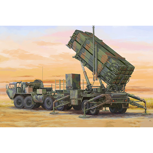 Trumpeter 1/72 M983 HEMTT & M901 Launching Station of MIM-104F (PAC-3) Plastic Model Kit [07157]