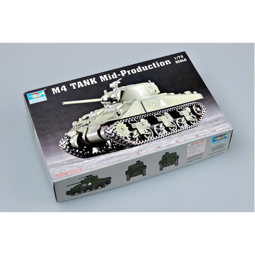 Trumpeter 1/72 M4 (Mid) Tank Plastic Model Kit [07223]