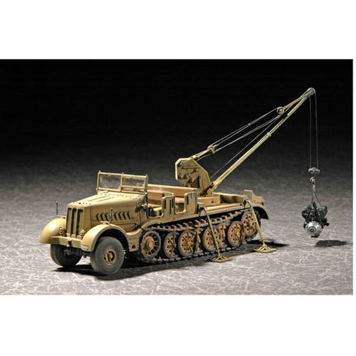 Trumpeter 1/72 Drehkran 6t auf Zugkraftwagen 18t (Sd.kfz.9/1 Early Version)