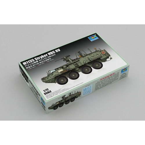 Trumpeter 1/72 US M1135 Stryker NBC RV Plastic Model Kit [07429]