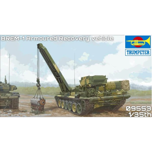 Trumpeter 1/35 Russian BREM-1 Armoured Recovery Vehicle Plastic Model Kit