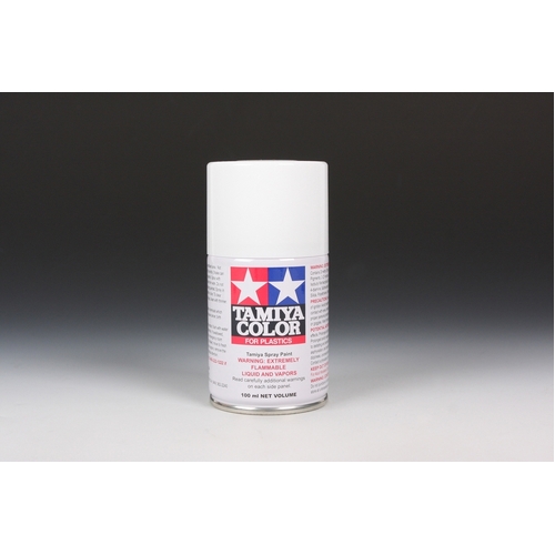 Tamiya - Spray Matt White (Flat) - 100ml - 85027-A00