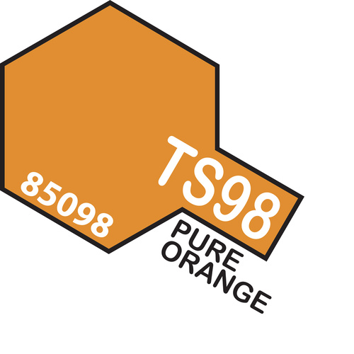 Tamiya - TS-98 Pure Orange Spray Paint