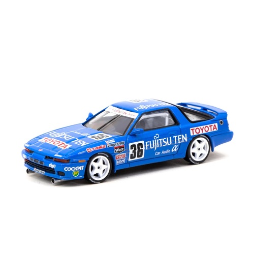 Tarmac Works - 1/64 Toyota Supra Turbo (MA70) - JTC1990 - M. Sekiya / H. Ogawa - TW64-064-90JTC36