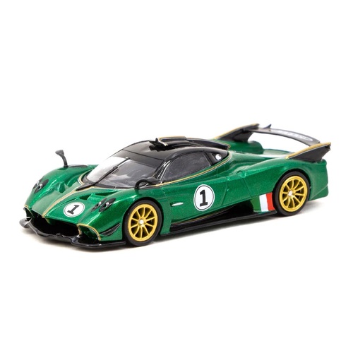 Tarmac Works - 1/64 Pagani Huayra R - Verde Trifoglio - TW64G-TL035-GR