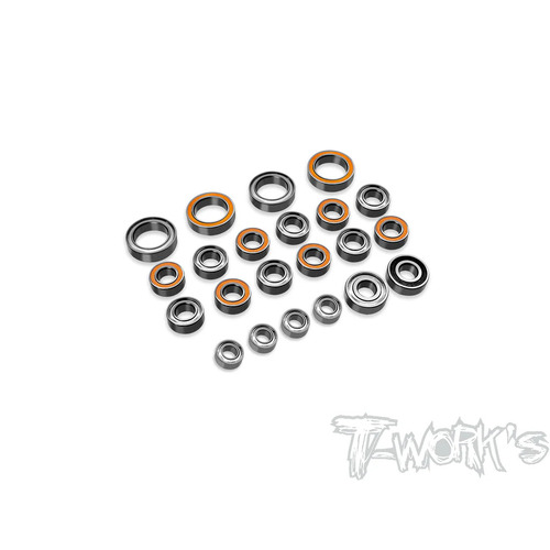 TWORKS Precision Ball Bearing Set ( For Associated B7/B7D) - BBS-RC10B7