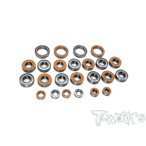 TWORKS Precision Ball Bearing Set  ( For Xray XB8 2021 ) 24pcs.